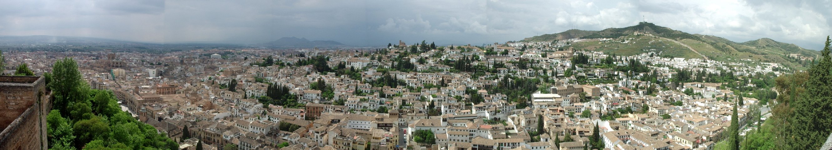 05 Panorama vanaf Alcazaba op Albaicin